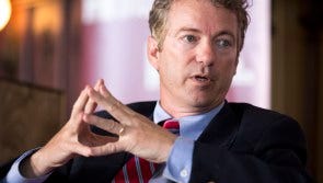 Sen. Rand Paul, R-Ky., speaks during an event at the University of Chicago's Ida Noyes Hall in Chicago on Tuesday, April 22, 2014. (AP Photo/Andrew A. Nelles) ORG XMIT: ILAN114