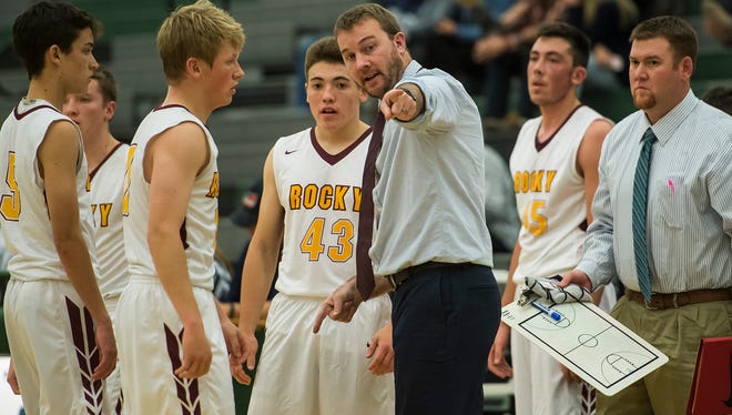 The Rocky Mountain boys basketball team hosts Fort Collins at 7:30 p.m. Tuesday.