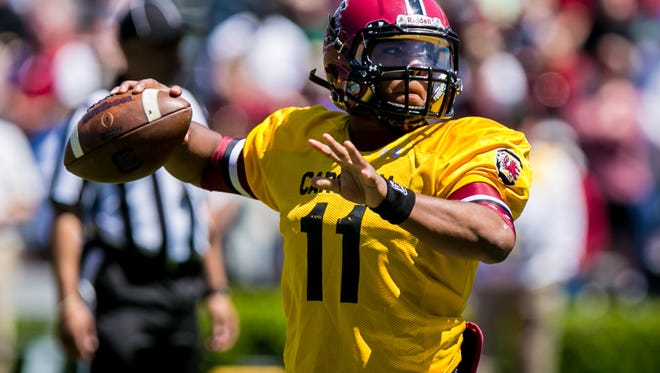 Freshman Brandon McIlwain, one of four players competing for the starting position at USC, proved in the spring the notoriety he received as one of the nation’s top high school quarterbacks was legitimate.