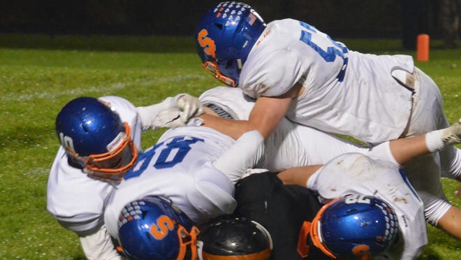 The Saugatuck football team's homecoming game against Delton Kellog scheduled for Friday night has been canceled due to cases of COVID-19 at Saugatuck High School.