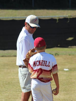 Local resident John McNeill has been a little league coach for a number of years.