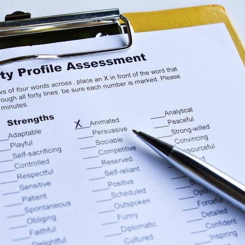 Katrina Trinko says workplace personality tests...