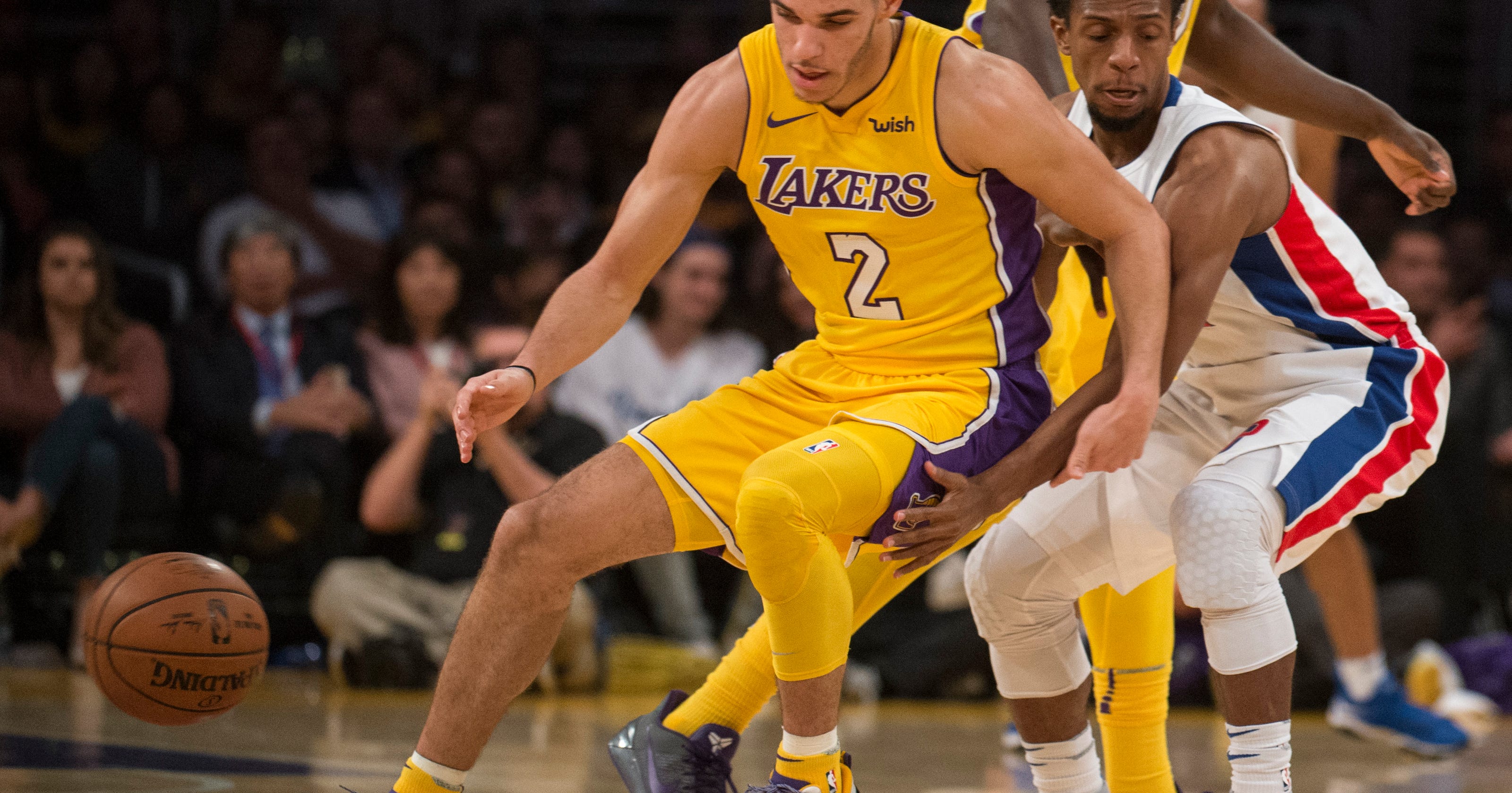 Detroit PistonsLos Angeles Lakers Live scoring for tonight's game