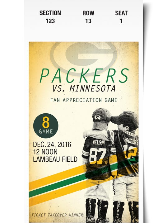 Voting open for Packers ticket photo