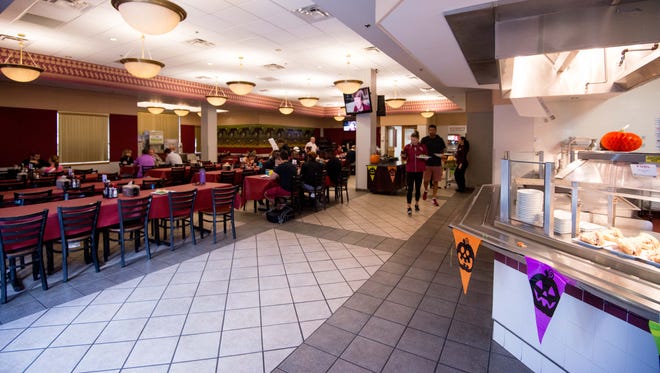 Florida State's athletes get the finest meals at "The Figg", the athletic department's dining hall.