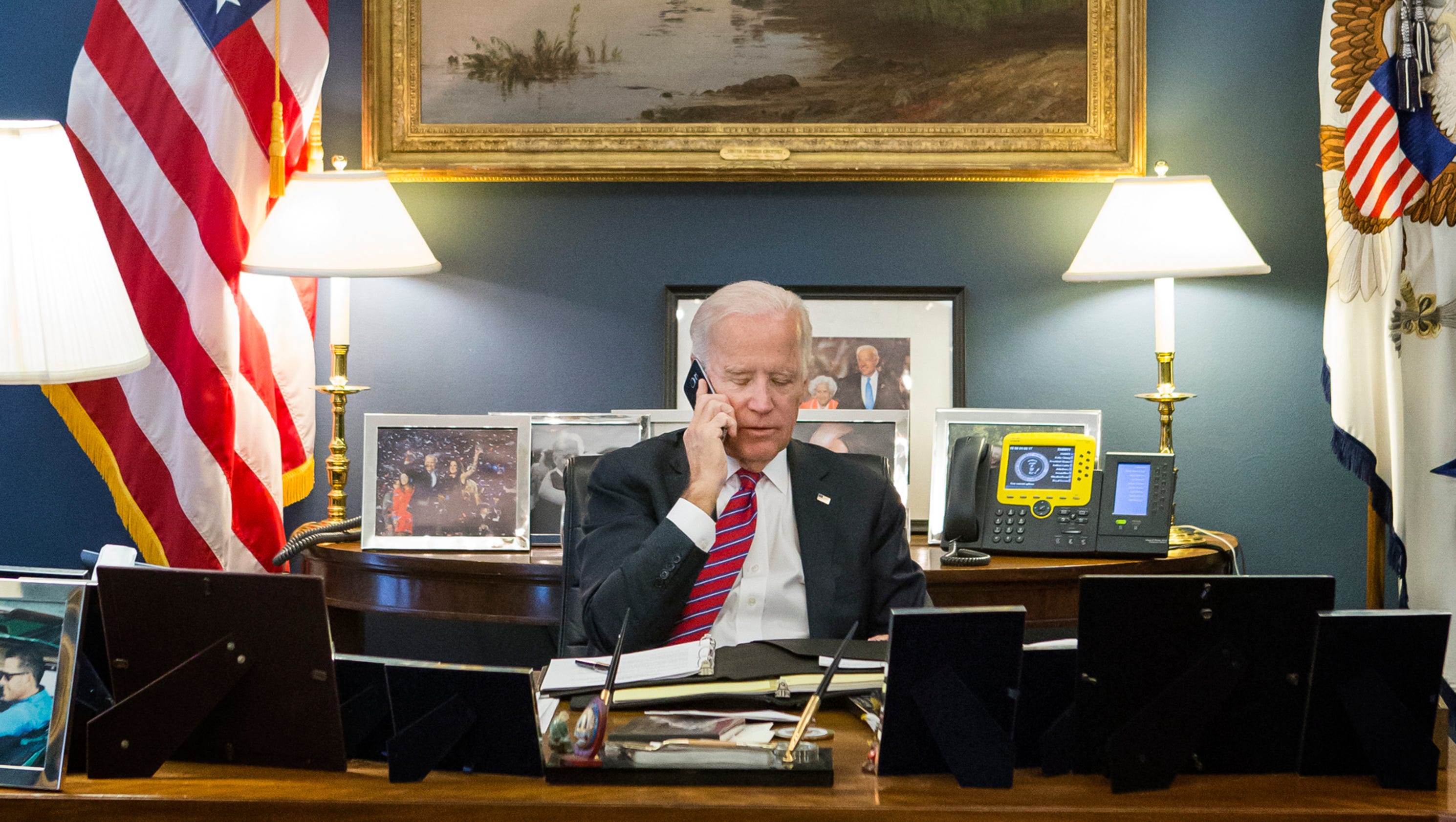 A look inside one of Joe Biden's final days in office