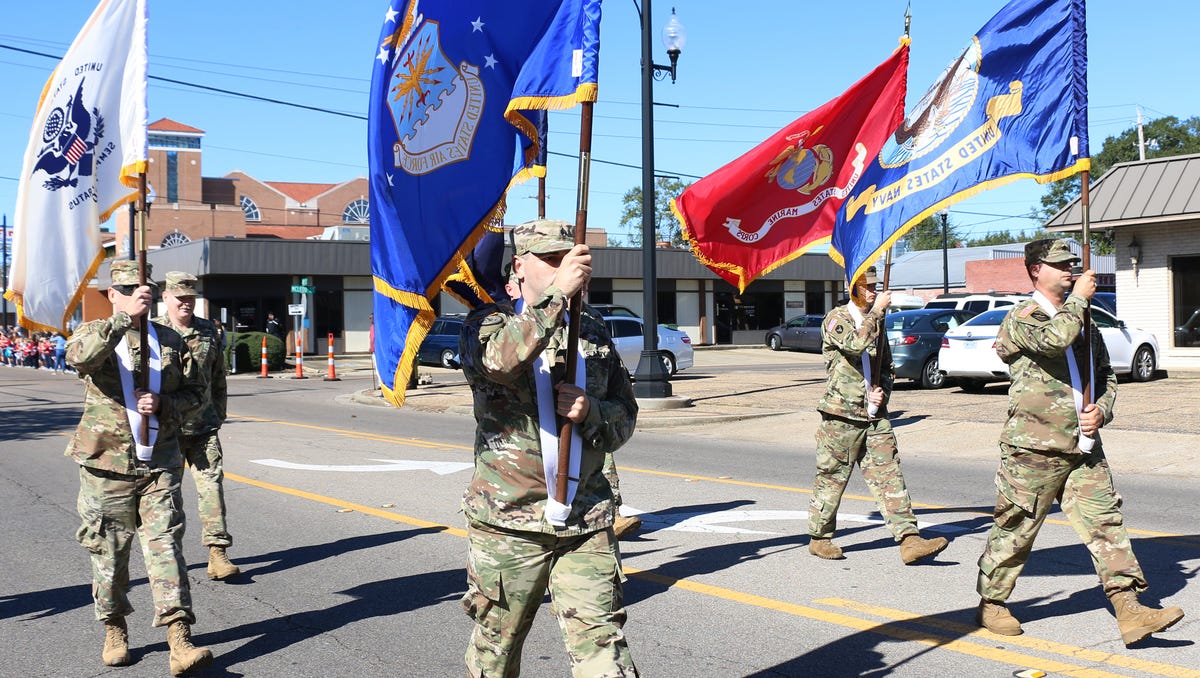 Wall of honor for veterans day