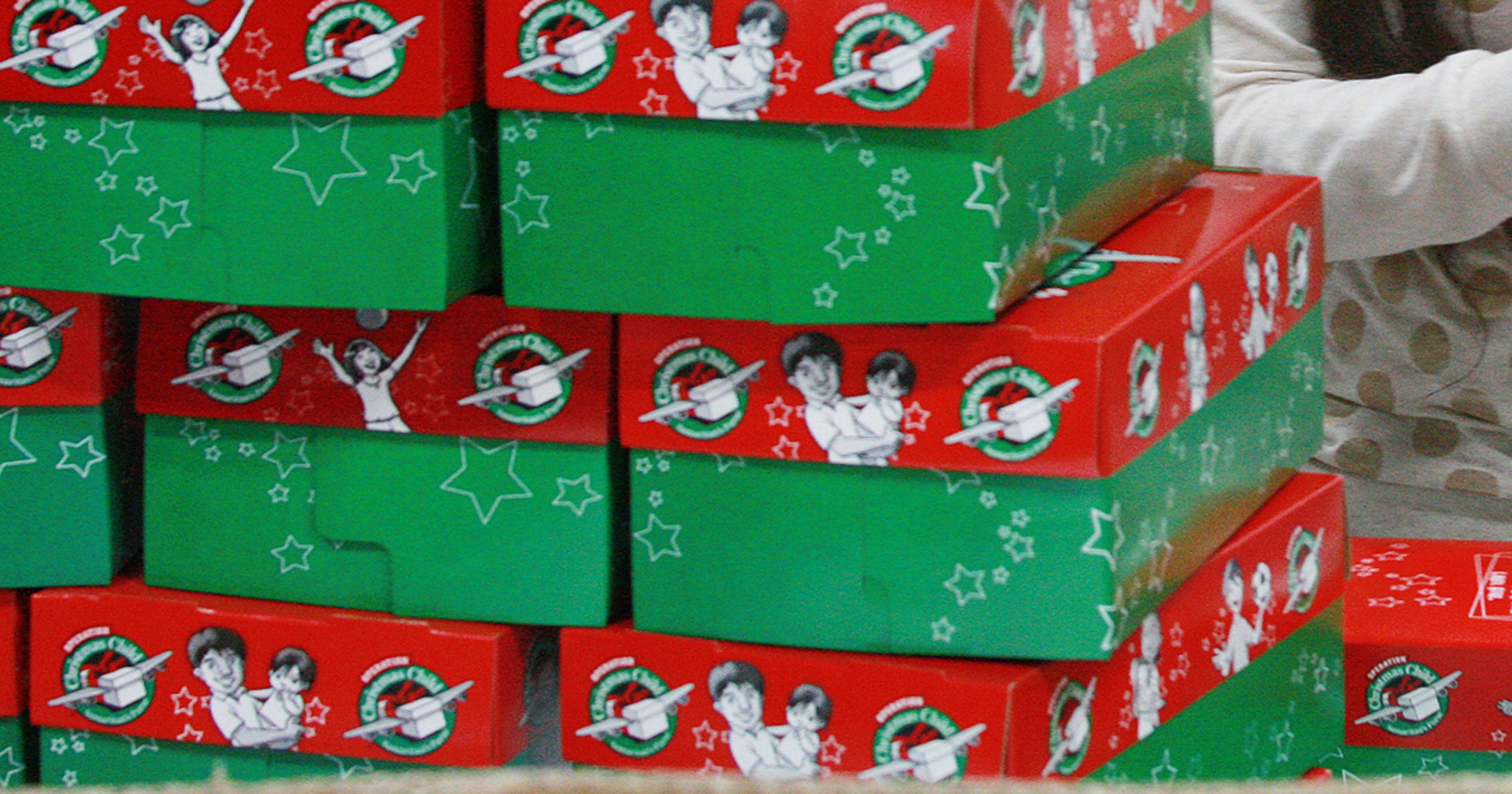 Dropoff centers open for Christmas �shoebox� gifts Dropoff centers open for Christmas �shoebox� gifts