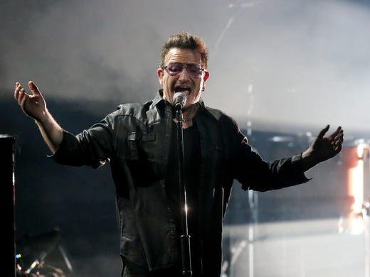 Bono not sure he'll 'ever play guitar again'