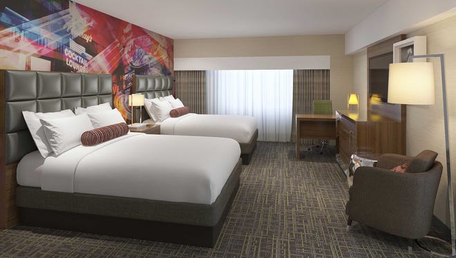 New guestroom concept at Circus Circus Reno.