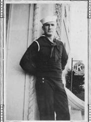 Joe George in the U.S. Navy.