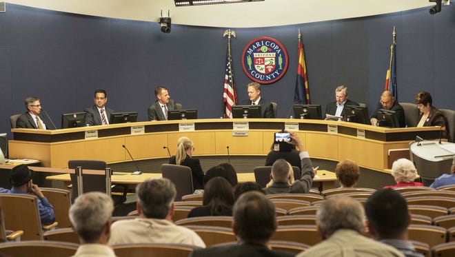 The Maricopa County Board of Supervisors approved a tentative budget of $2.3 billion.