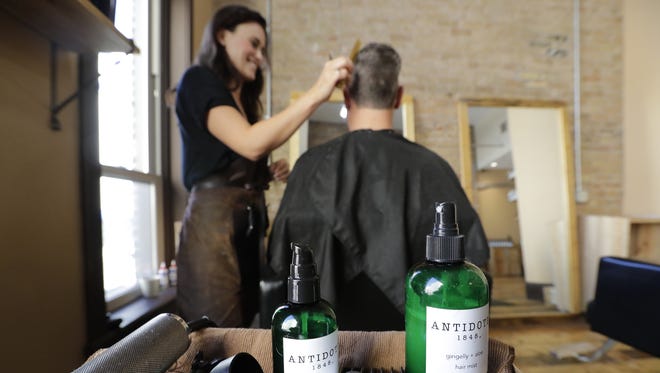 Appleton's Antidote 1848 offers plant-based hair care products. Appleton's Antidote 1848 offers plant-based hair care products.