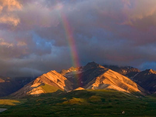 Denali National Park and Preserve in Alaska is 6 millions