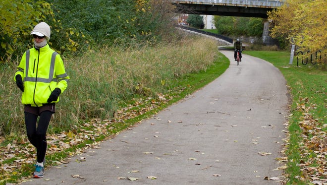 The Milwaukee area's most historic rail trail is the section of Milwaukee County’s Oak Leaf system that begins at O’Donnell Park, climbs the lake bluff above Lincoln Memorial Drive, traverses the East Side, and then follows the Milwaukee River to Estabrook Park.