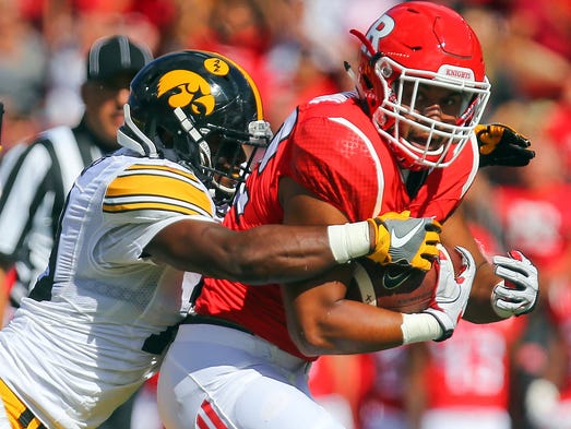 Sep 24, 2016; Piscataway, NJ, USA; Rutgers Scarlet