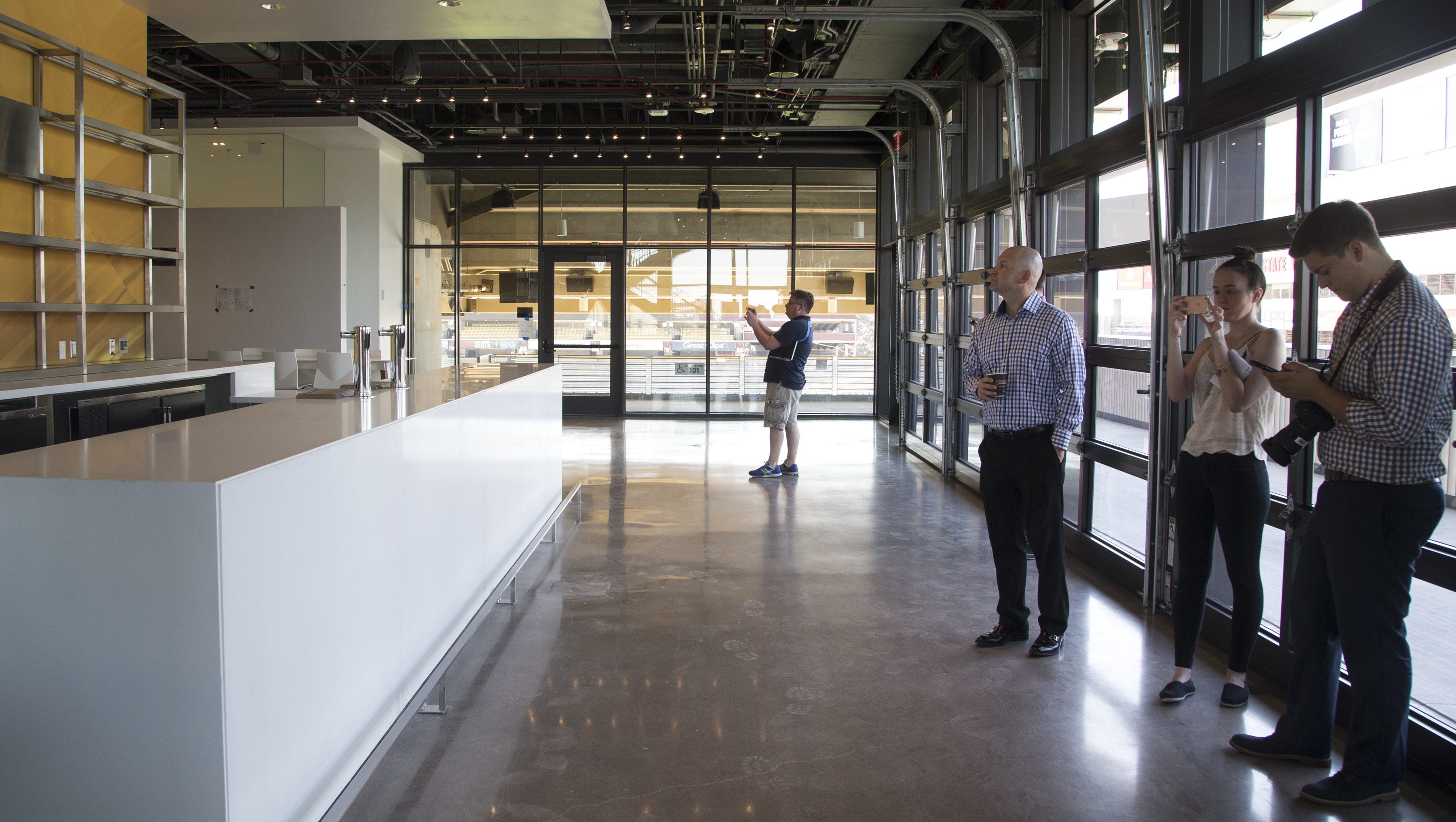 Sun Devil Stadium Asu Unveils Club Level Seating On West Side