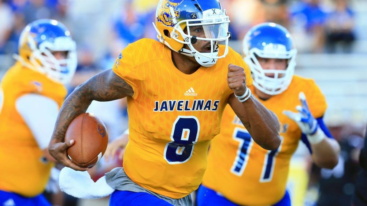 Do You Remember When Carr Leads Blue To Win In Javelinas Spring Game