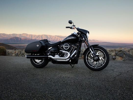 Harley-Davidson's 2018 Sport Glide is the ninth model in its new Softail lineup.