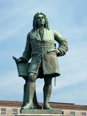 Monument to George Frideric Handel, Halle (Saale), Germany