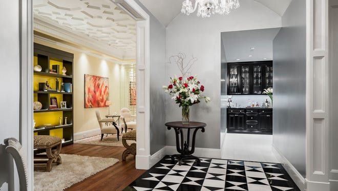 Chateau 16, known as the Robert because it was designed by Robert Burg, is a five-story brownstone that comes with a den, wet bar, wine cellar, theater and private terrace with heated pool and dining area.