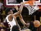 Arizona State forward De'Quon Lake dunks the ball over