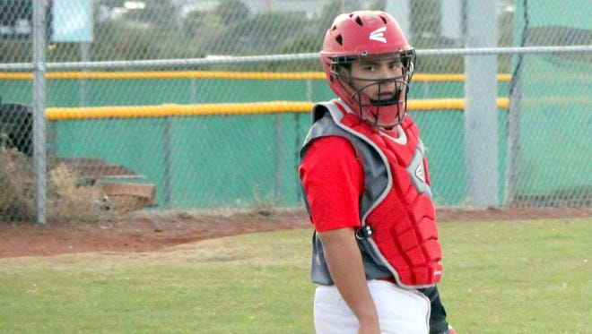 Cobre High catcher Ben Salas went 4-for-4, with two doubles, a triple and five RBIs in the first game against Hot Springs.
