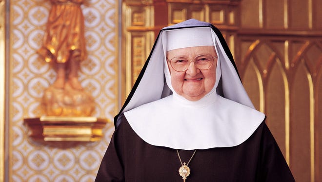 This undated photo provided by Eternal Word Television Network shows Mother Mary Angelica, who founded the EWTN channel in 1981.