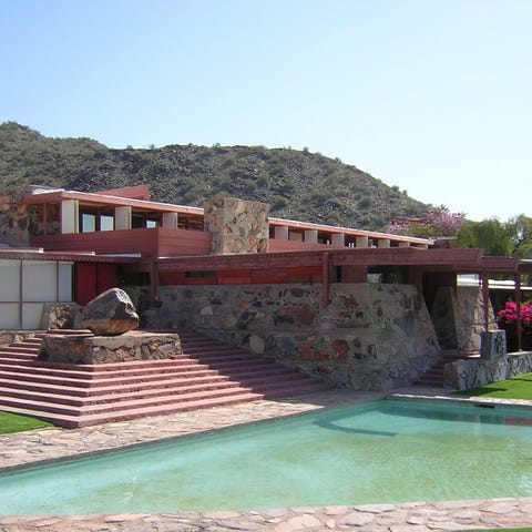 Talesin West, Scottsdale (Frank Lloyd Wright): Fra