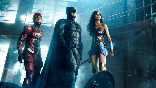 Superheroes of the 'Justice League': Ezra Miller,...