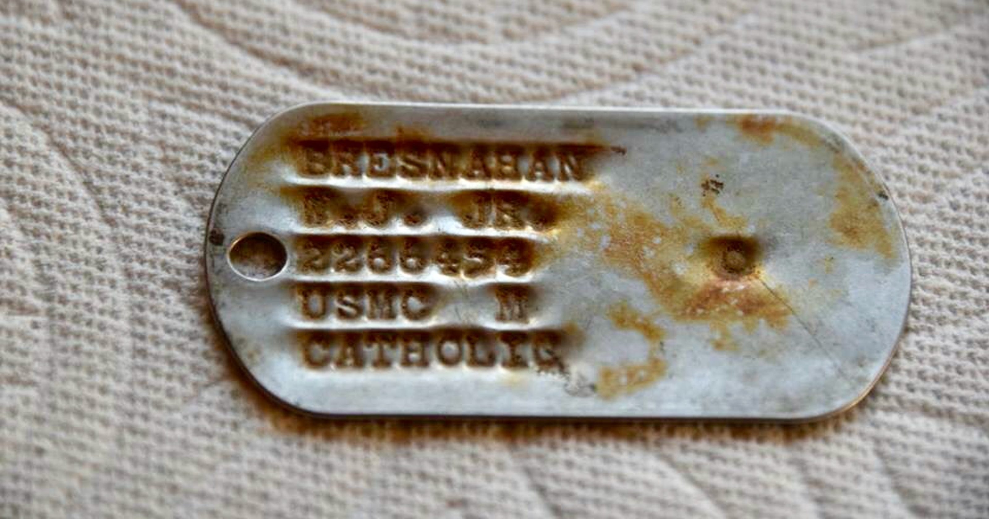 After 51 years Vietnam Marine Billy Bresnahan s dog tag returns home