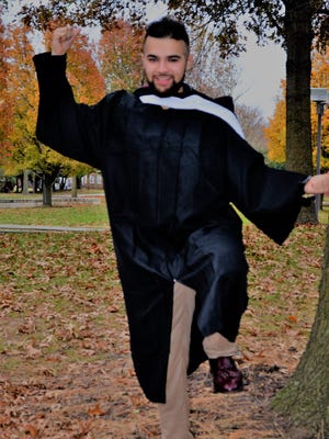 John Livengood was excited – and stressing – about his graduation from University of Maryland Eastern Shore.