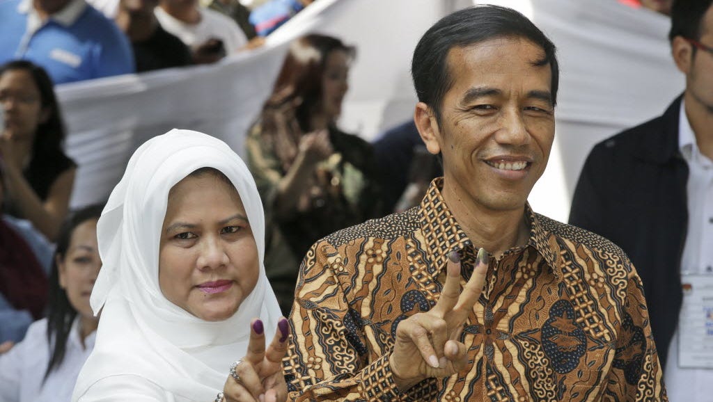 Ex Furniture Salesman Jokowi Leads Indonesia Vote