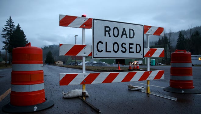 Eastbound Interstate 84 is closed between exit 216 about six miles east of Pendleton and exit 265 east of La Grande, and westbound between exits 302 in Baker City and 216 due to multiple truck crashes and icy conditions, the Oregon Department of Transportation said Thursday morning.