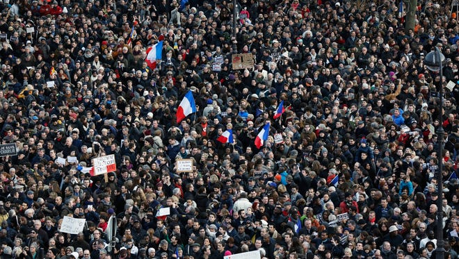 Charlie Draws Historic Crowd World Leaders To Paris