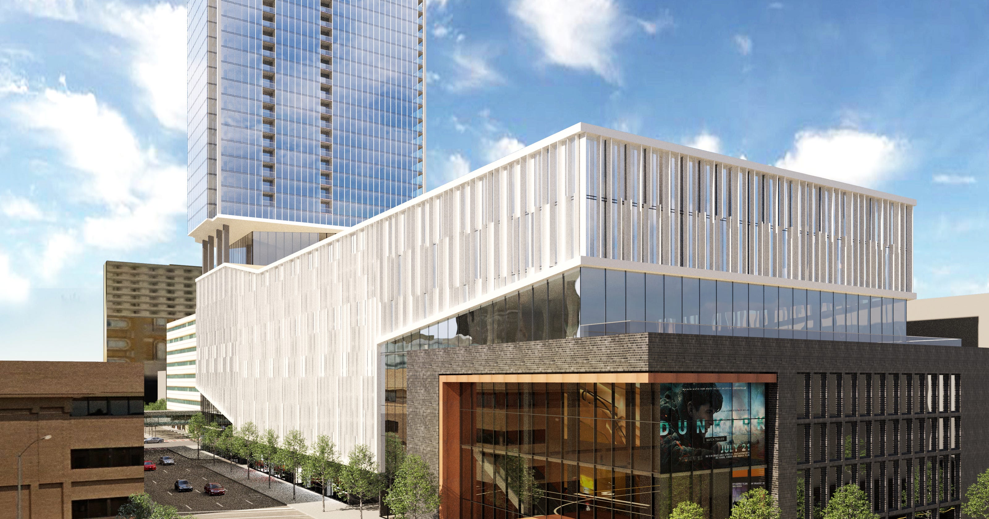 D M Skyscraper The Fifth Construction Delayed