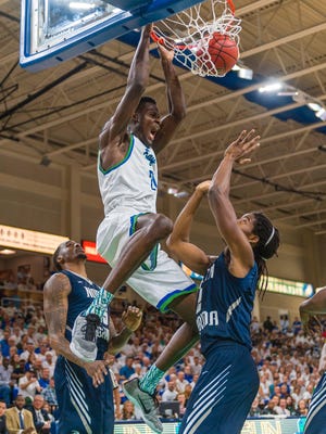 One of Demetris Morant's 96 dunks this past season. That ranked second nationally.