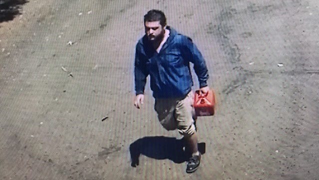 Phoenix Fire Department officials are asking for the public's help to find 26-year-old Darren William Beach Jr., who is suspected of arson.