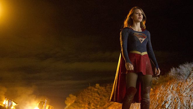 Melissa Benoist plays the title role in "Supergirl."