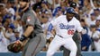 NLDS Game 2: Diamondbacks at Dodgers - Dodgers' Yasiel