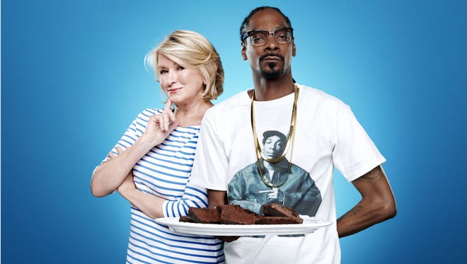Martha Stewart and Snoop Dogg co-star in 'Martha & Snoop's Potluck Dinner Party' on VH1.