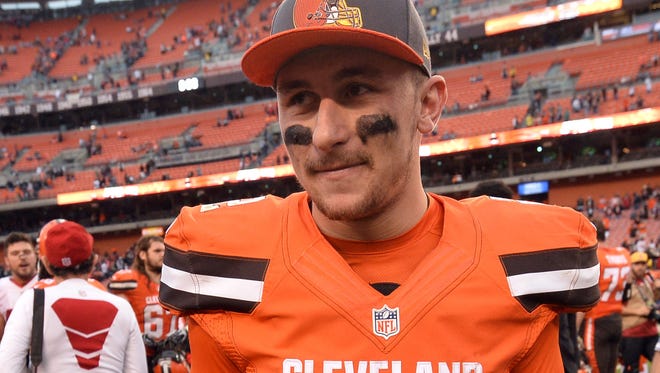 Former Browns quarterback Johnny Manziel entered the league with perhaps out-sized fame on and off the field.