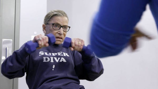 At 85, Justice Ruth Bader Ginsburg is an unlikely...