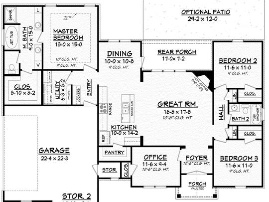 House Of The Week Open Floor Plan With Smart Storage