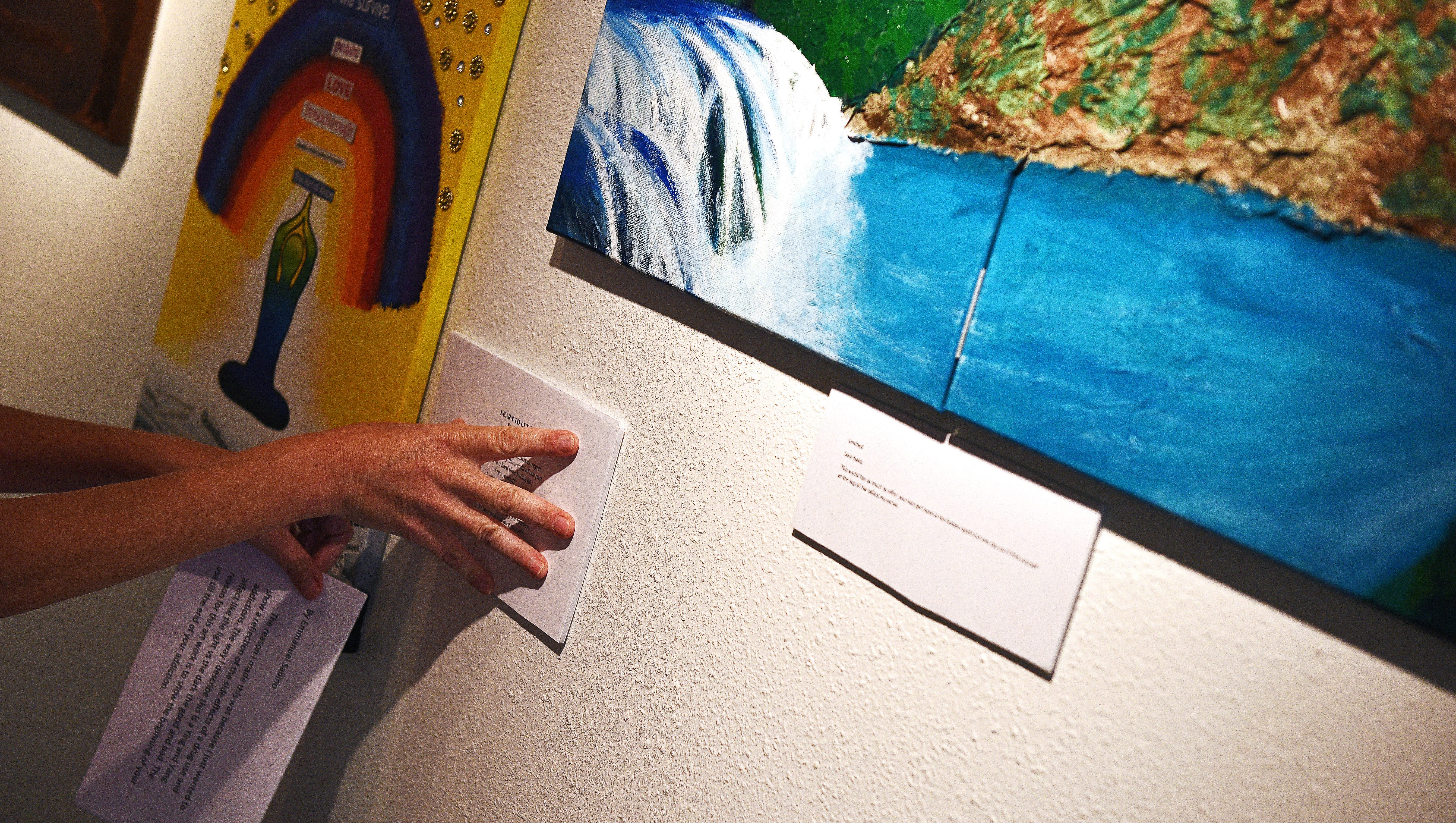 Art Show Features Student Addiction Recovery Stories