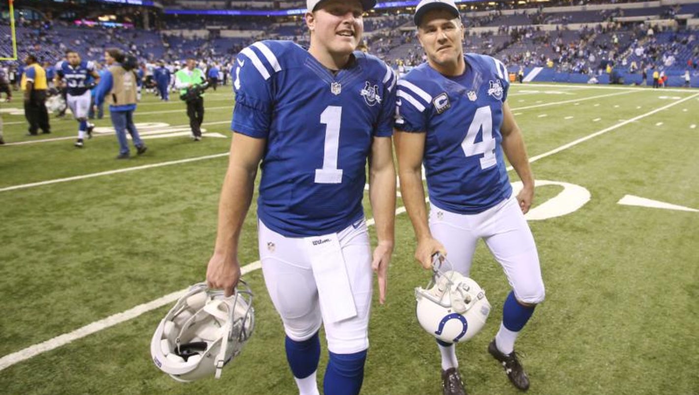 Colts sign punter Pat McAfee to 5year contract