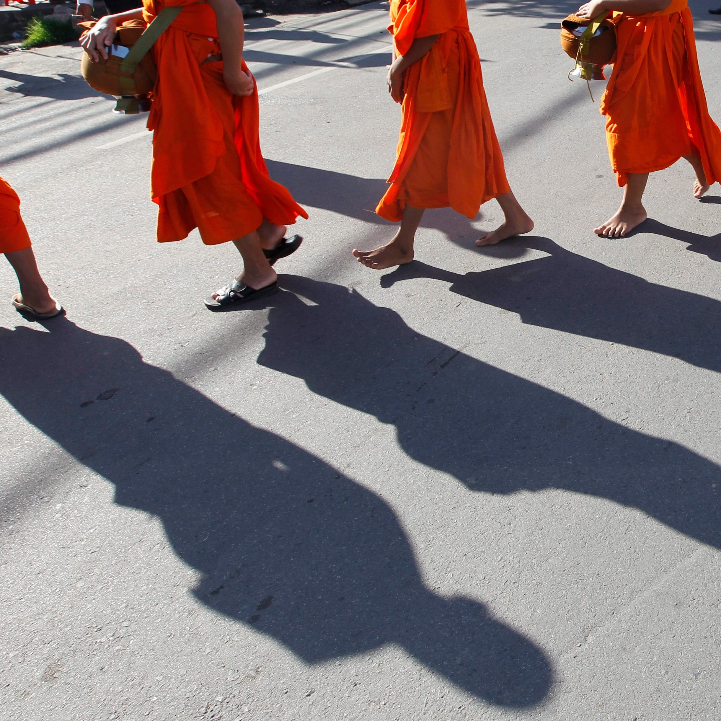 File picture - Buddhist monks attend a ceremony in Phnom Penh, Cambodia, June 4, 2016.