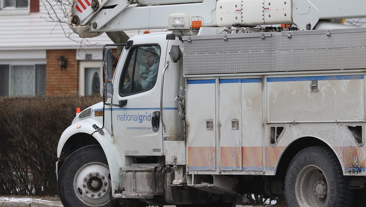 Von Stromausfällen im National Grid sind Tausende in der Gegend von Rochester, New York, betroffen