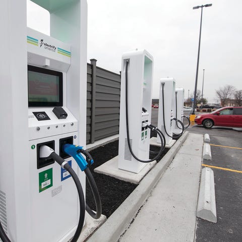 Electrify America, an electric car charger produce