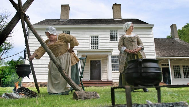 Дом Уоллеса в Сомервилле служил зимней штаб-квартирой генерала Джорджа Вашингтона в кантонменте Миддлбрук с 1778 по 1779 год.